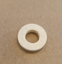 Filzring Filzringe Qualität 12002 rohweiß-carbonisiert, 20 mm x 10 mmx 4 mm