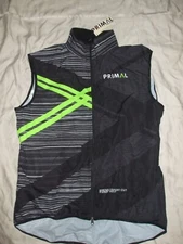 Primal Men's Sport-Cut Wind Vest, Neon Ink (M, 2XL)