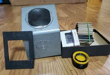 Brumberger Slide Viewer Kodak Redboarder 35 mm Slides about 95 slides