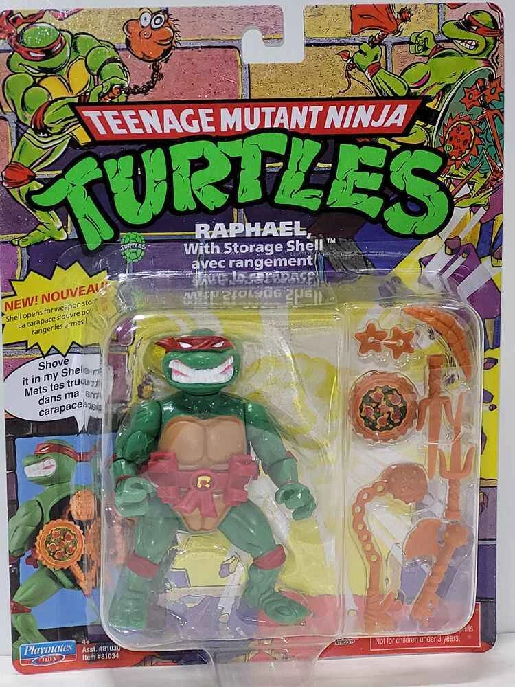 Teenage Mutant Ninja Turtles Classic Storage Shell Action Figure 4-Pack