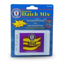 Baby Brine Shrimp Eggs Hatch Mix 3 Packets Fish Food - San Francisco Bay Brand