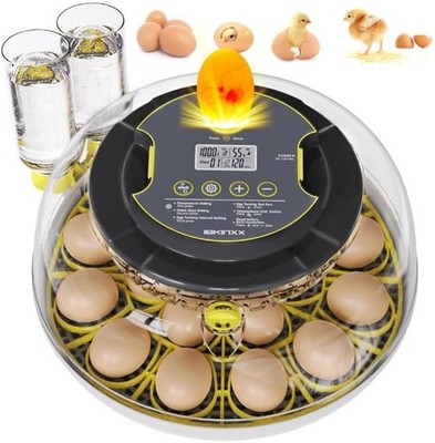 Incubator for Hatching Eggs-18 Egg Capacity, Newly Upgraded Automatic Egg Turner