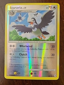 Pokemon - Staravia 64/130 Reverse Holo - Diamond & Pearl LP