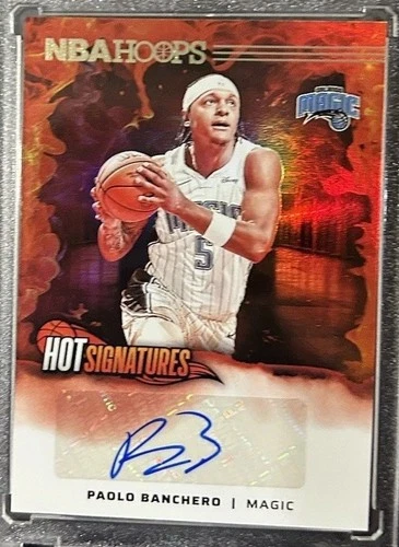 Paolo Banchero Auto 2024-25 Panini Hoops Hot Signatures