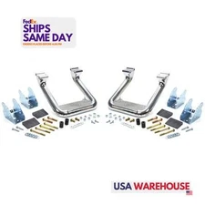 Carr 103992, 2 Pack Polished Aluminum Hoop Ii Multi Mount Step Polished Each 