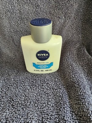 Nivea Men Sensitive Cool Cooling Post Shave Balm 3.3 oz 100ml NEW