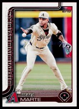 2025 Topps #128 Ketel Marte Arizona Diamondbacks Baseball Card