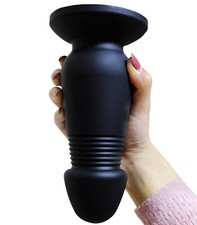 Huge Anal Plug Silicone Black Suction Cup Big Dildo Large Penis Vaginal Sex Toys
