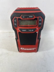 Bauer 1853C-B 20V Cordless Bluetooth Radio Bare Tool Only