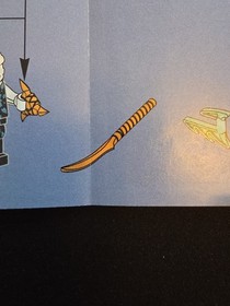 LEGO NINJAGO Airjitzu Zane Flyer 70742 Missing 1 Sword See Photos