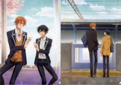 Clear file Hidenari Sasaki & Yumi Miyano A4 clear file set (2 discs) ''Movie