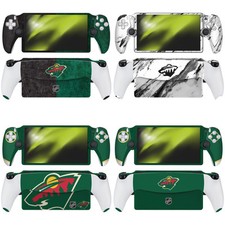 OFFICIAL NHL MINNESOTA WILD VINYL SKIN DECAL FOR SONY PS5 PLAYSTATION PS PORTAL
