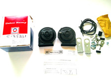 Nos 1964 - 1975 Corvette Chevelle Camaro Gto Firebird Cutlass Delco Horn Set Kit