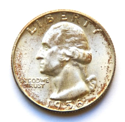 1956 D Washington Quarter BU Mint Set