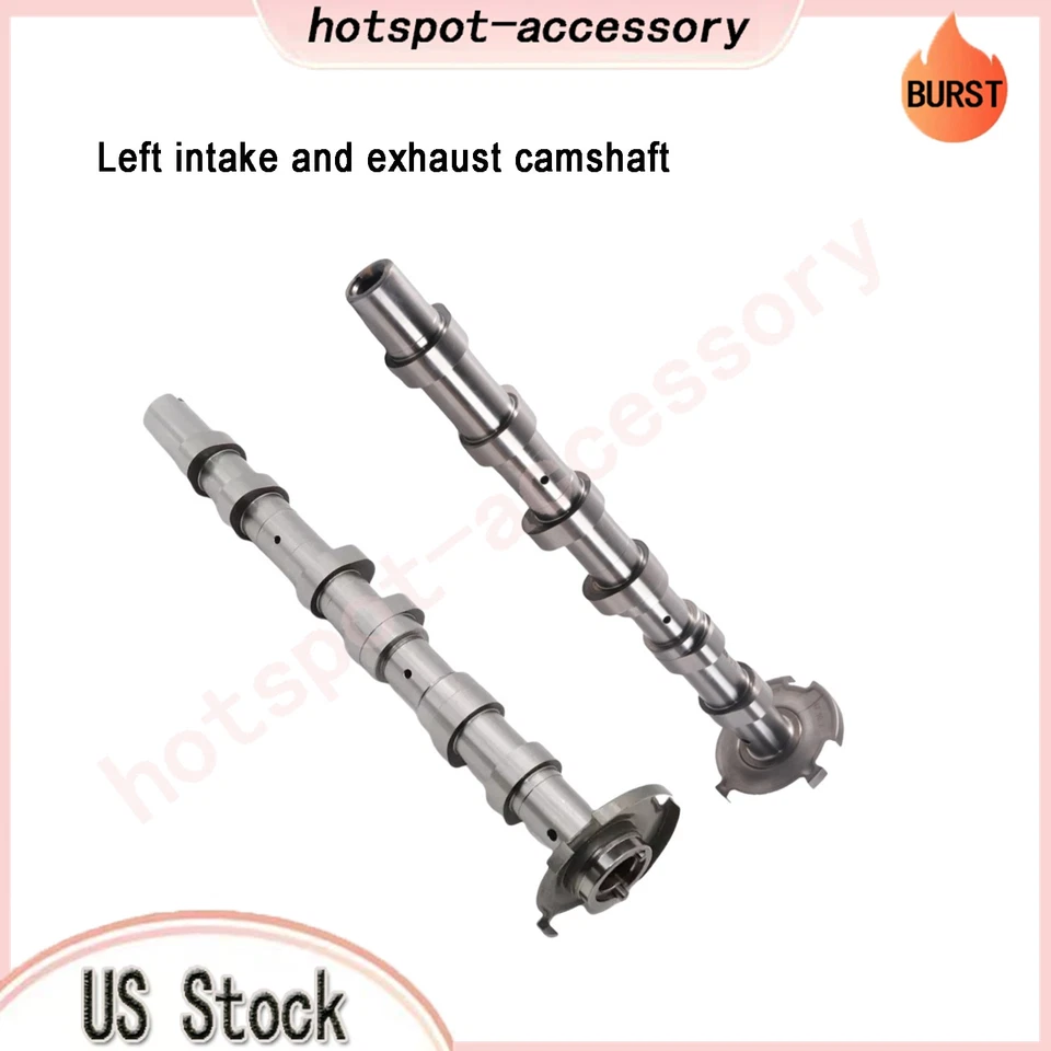 2x Árbol de levas izquierdo admisión y escape Mercedes-Benz 2013-2015 GLK350 3,5 L Foto 3 de 4