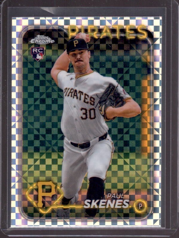 PAUL SKENES 2024 Topps Chrome Update #USC88 Xfractor Rookie RC