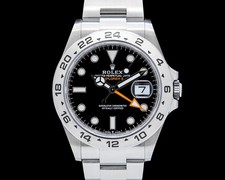 Rolex 226570 Explorer II SS Black Dial