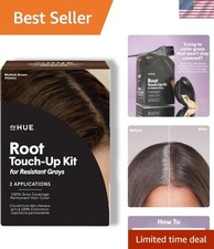 Permanent Coverage Root Touch-Up Kit for Resistant Grays - & Gentle Cream