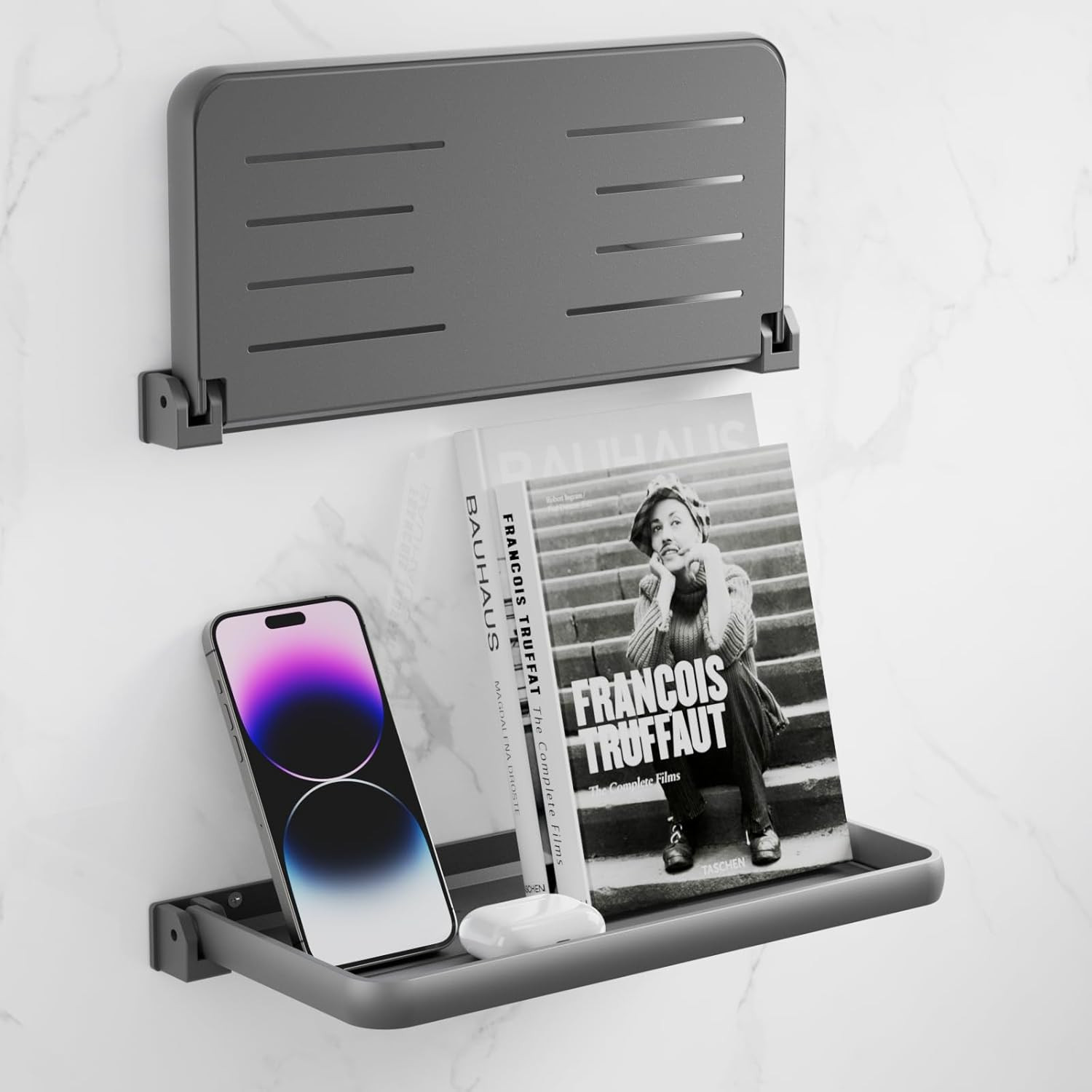 Accessorio Camper Essenziale: Mensola Parete Pieghevole Alluminio Leggero