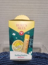 BRAND NEW Burt's Bees Holiday Gift Set Lip balm  cuticle cream Beeswax