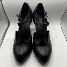 NEW Dance And Sway Women  s Size 6.5 Black Shoes Heel 3.2  