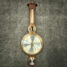 Howard Miller Olympia Banjo Thermometer Large 37"  Barometer Hygrometer 612-721