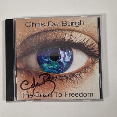 The Road to Freedom Chris De Burgh 2004 CD Signed Inlay