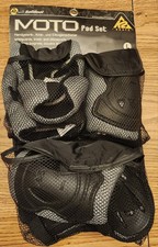 K2 Moto Skate 3 Pad Set Ellenbogen Knie Handgelenkschützer Größe Large