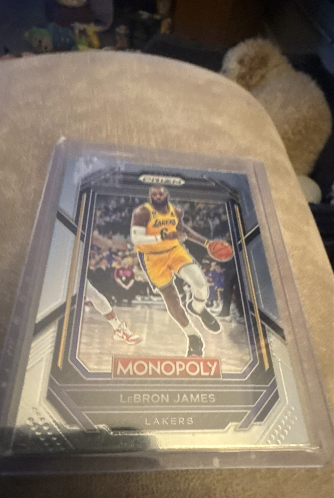 2022-23 Panini Prizm Monopoly - LeBron James #40 Silver Prizm