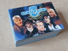 KOMPLETTSATZ BABYLON 5 PROFILE SAMMELKARTEN