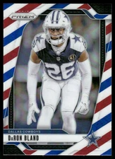 2024 Panini Prizm #78 DaRon Bland Red White and Blue