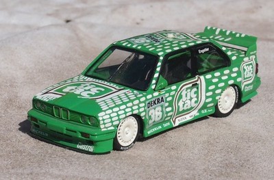 1:43 BMW M3 Sport Evolution (E30)  Tic Tac  Engstler  #36  Minichamps selten