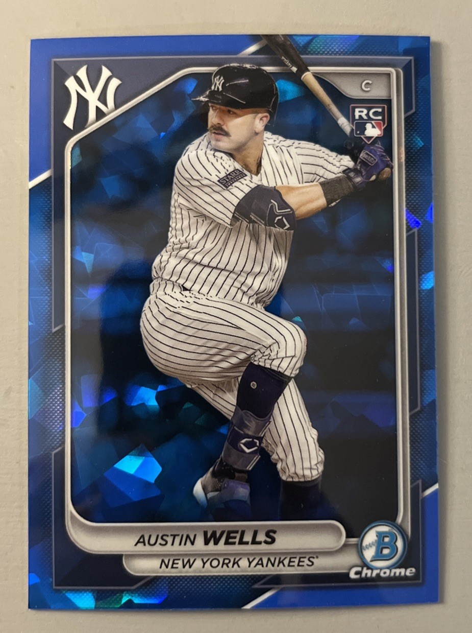 2024 Bowman Chrome Sapphire Edition - Austin Wells #15 (RC)
