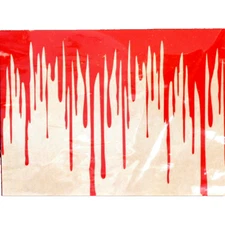 Horror Bloody Border Scene Setter Wall Trim Halloween Party Decoration Prop-25ft