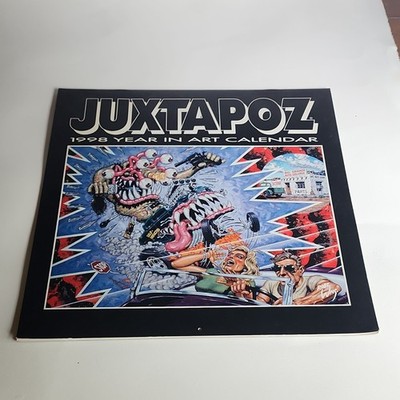 VTG Juxtapoz 1998 Year in Art Calendar High Speed Productions ISBN 0-9657271-0-6