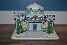 THE SIMPSONS HAWTHORNE CHRISTMAS VILLAGE SPRINGFIELD TOWN HALL