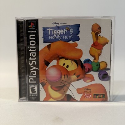 Tigger's Honey Hunt Sony PlayStation Video Game CIB Family Platformer