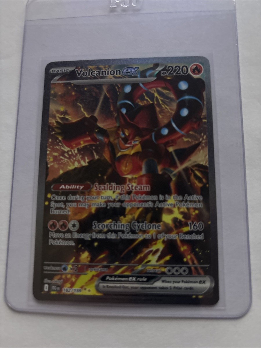 volcanion ex pokemon card - XY - Steam Siege [ULTRA RARE] Pokmon Hit Points180 HP Form Volcanion EX Holo Special Illustration
