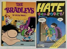 Hate Jamboree & The Bradleys Graphic Novel Peter Bagge Fantagraphics High Grade