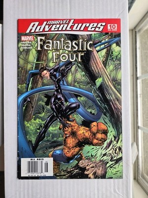 Marvel Adventures Fantastic Four #10 Newsstand 94 Copies 1st App Black Panther 