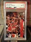 1995-96 Hoops #21 Michael Jordan PSA 8 Graded Basketball Card NBA 95-96