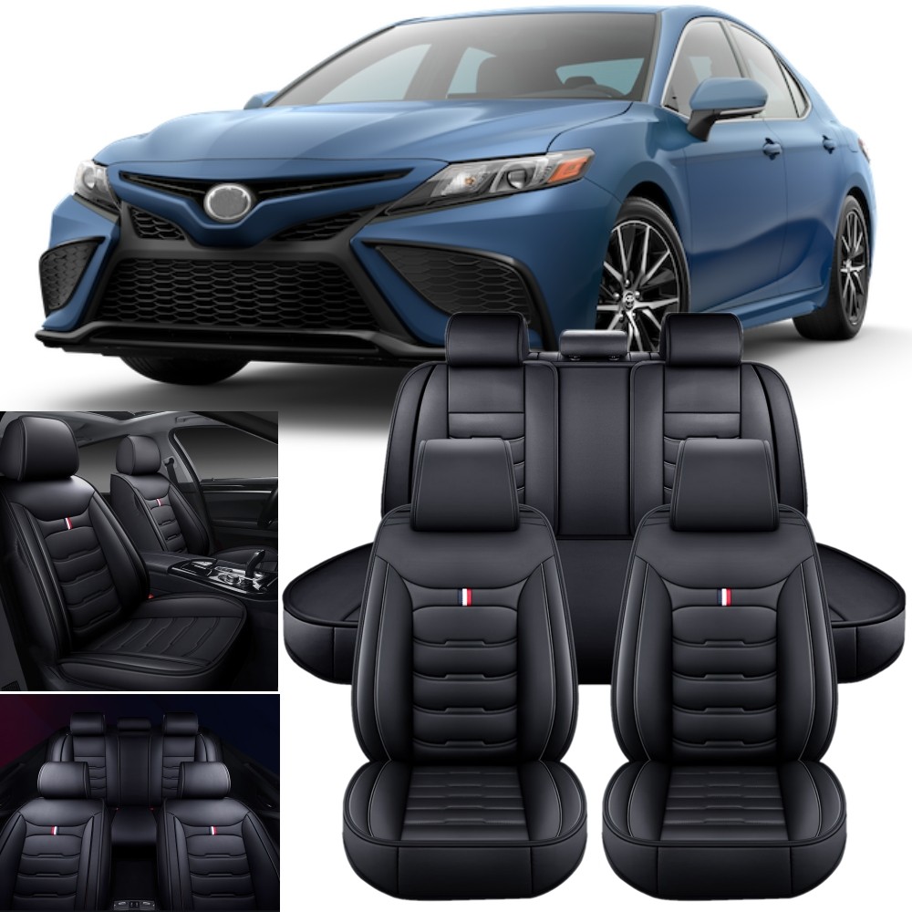 Full 5-Seat Leather Seat Cover Set For Chevrolet Cars - Front & Rear Protection
