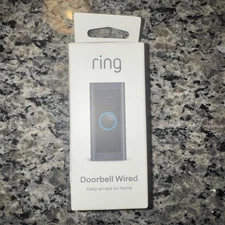 Ring Video Doorbell Wired - Black