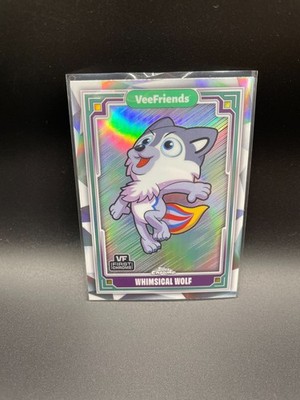 VeeFriends 2025 Topps Chrome Whimsical Wolf #74 Silver Holo Refractor