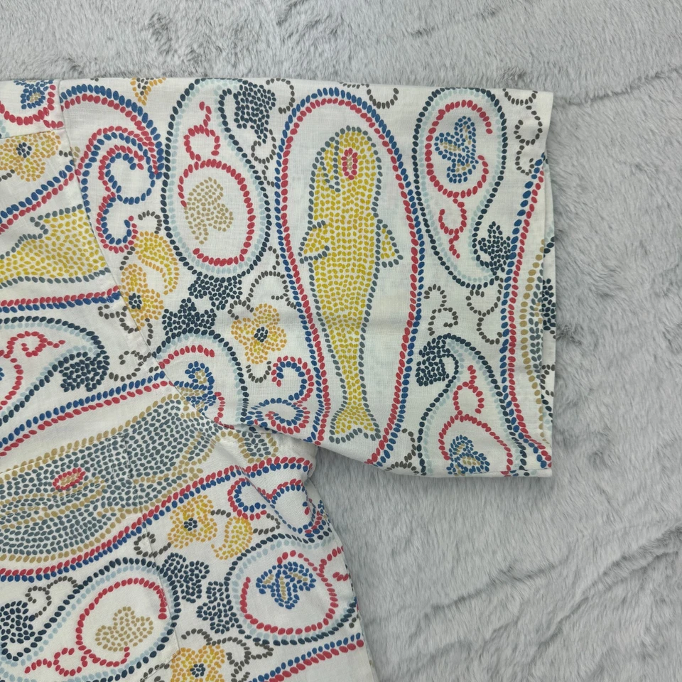 Camisa Hawaiana Reyn Spooner Para Hombre Grande Multi Estampado Paisley Botones Popover Foto 3 de 4