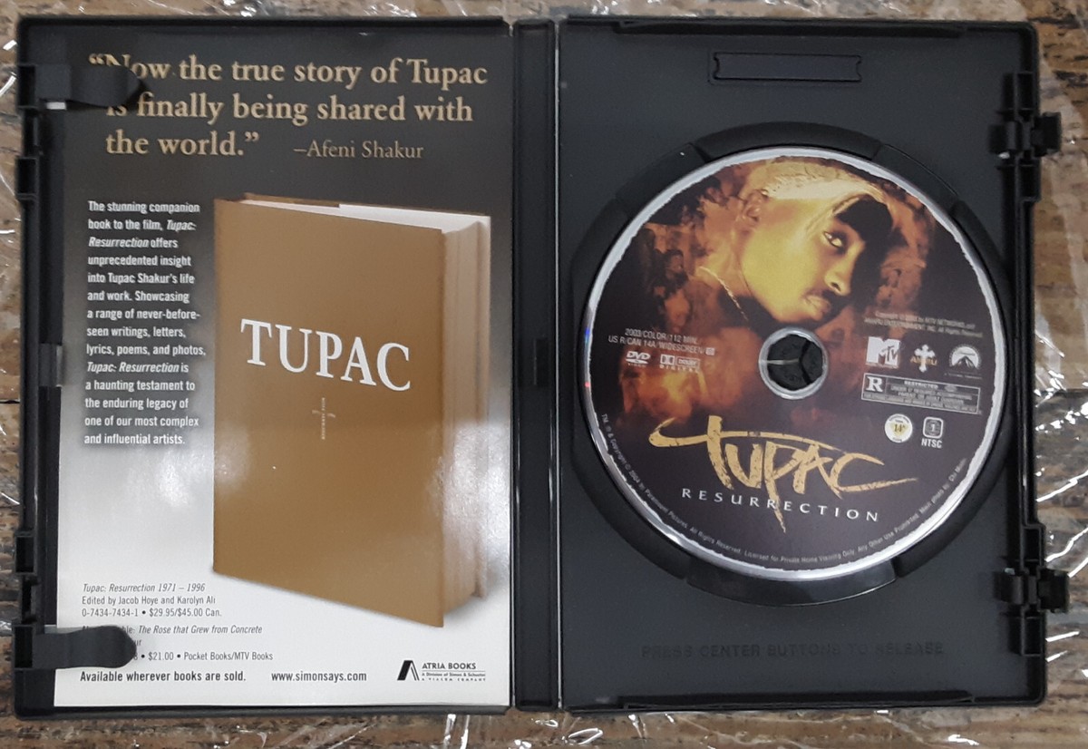 DVD - Tupac Shakur Resurrection - 2003 Special Collector's