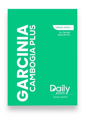Daily Patches Garcinia Cambogia weight loss and Metabolism Support 30 Days Patch
