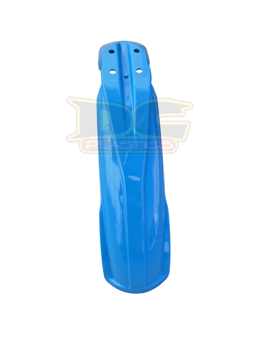Yamaha IT 175 250 400 1977 78 1979 guardabarros delantero inyección protector de barro moldeado azul - Imagen 8 de 8