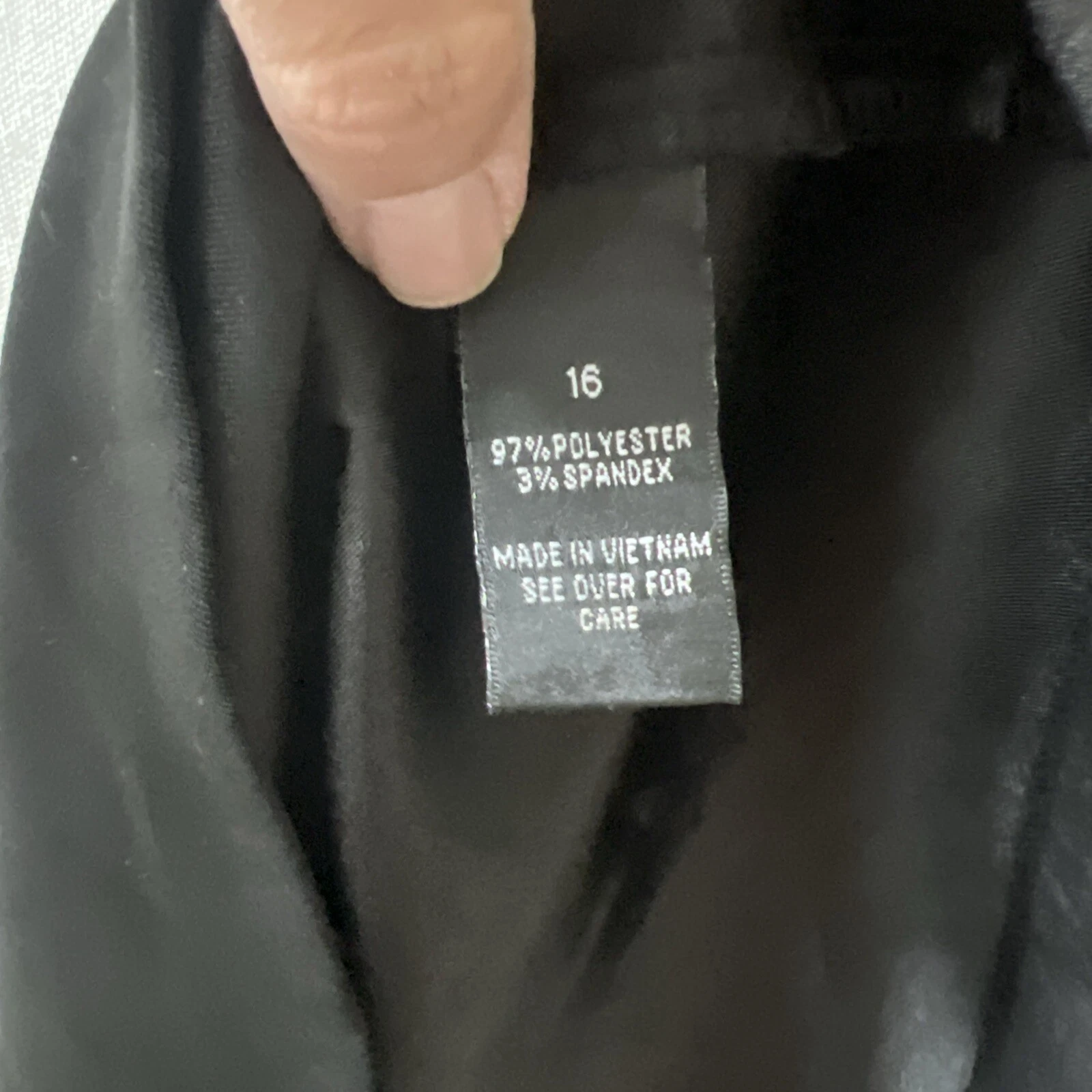 ALYX Vestito Donna Nero Vestito Tubino Senza Maniche Taglia 16