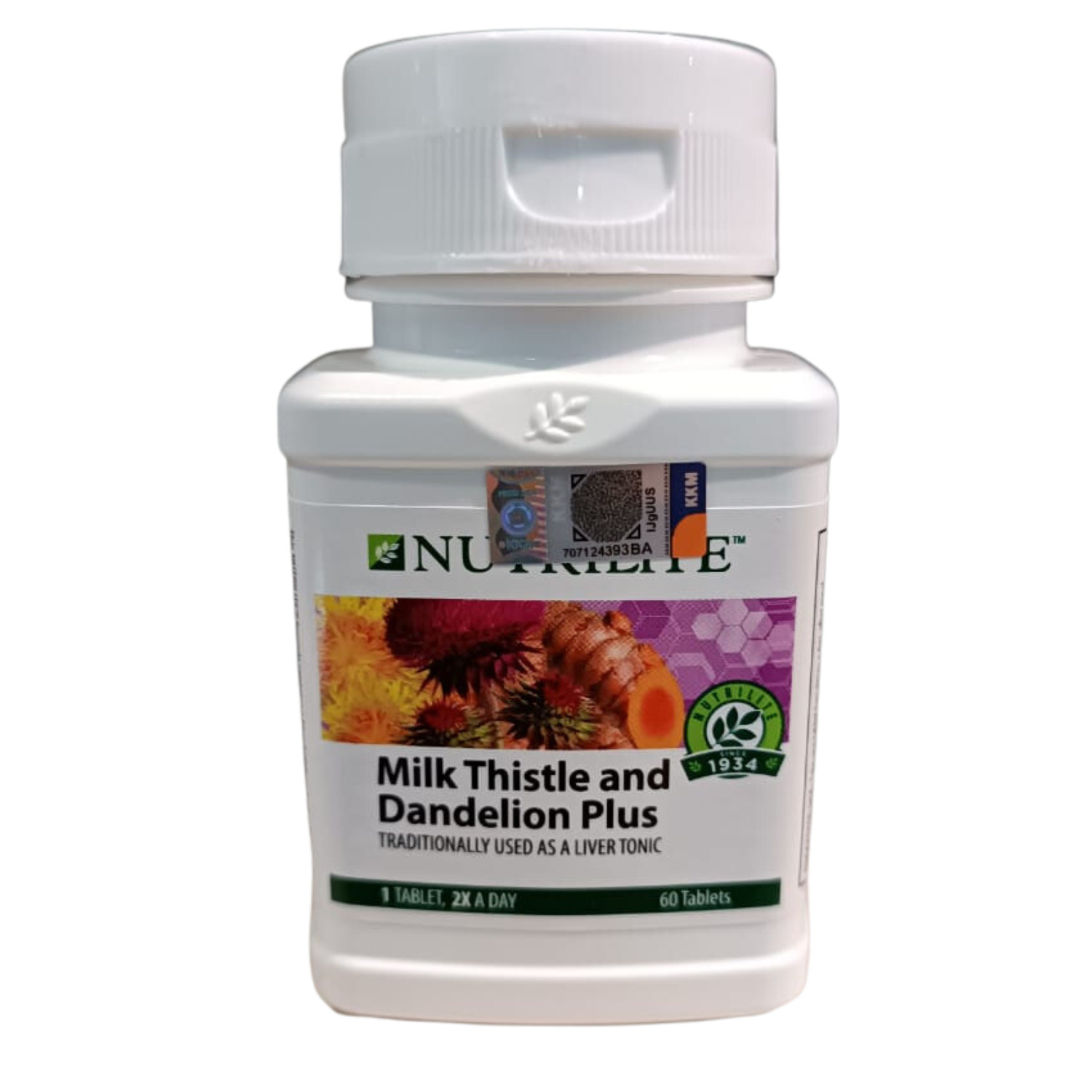 NUTRILITE Cardo Mariano y Diente de León Plus Proteger Hígado 60 Tab Envío Gr...